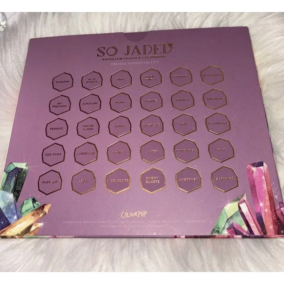 Colourpop‎ X Kathleen Lights SO JADED Eyeshadow Palette New
